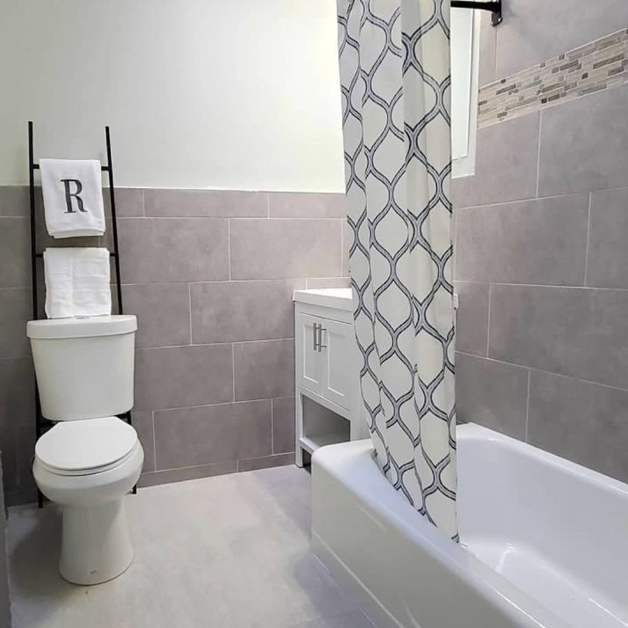 Newkirk bathroom, after