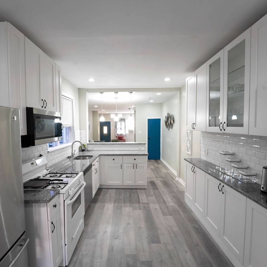 Newkirk kitchen, after