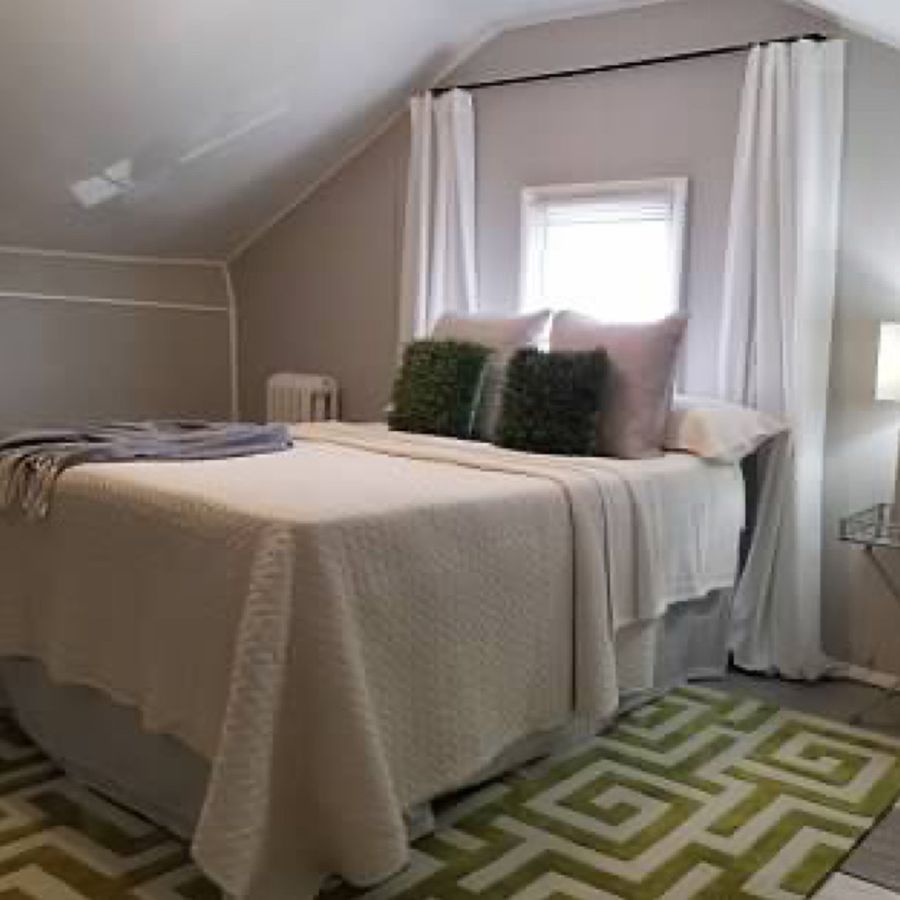 Orchard attic bedroom, after