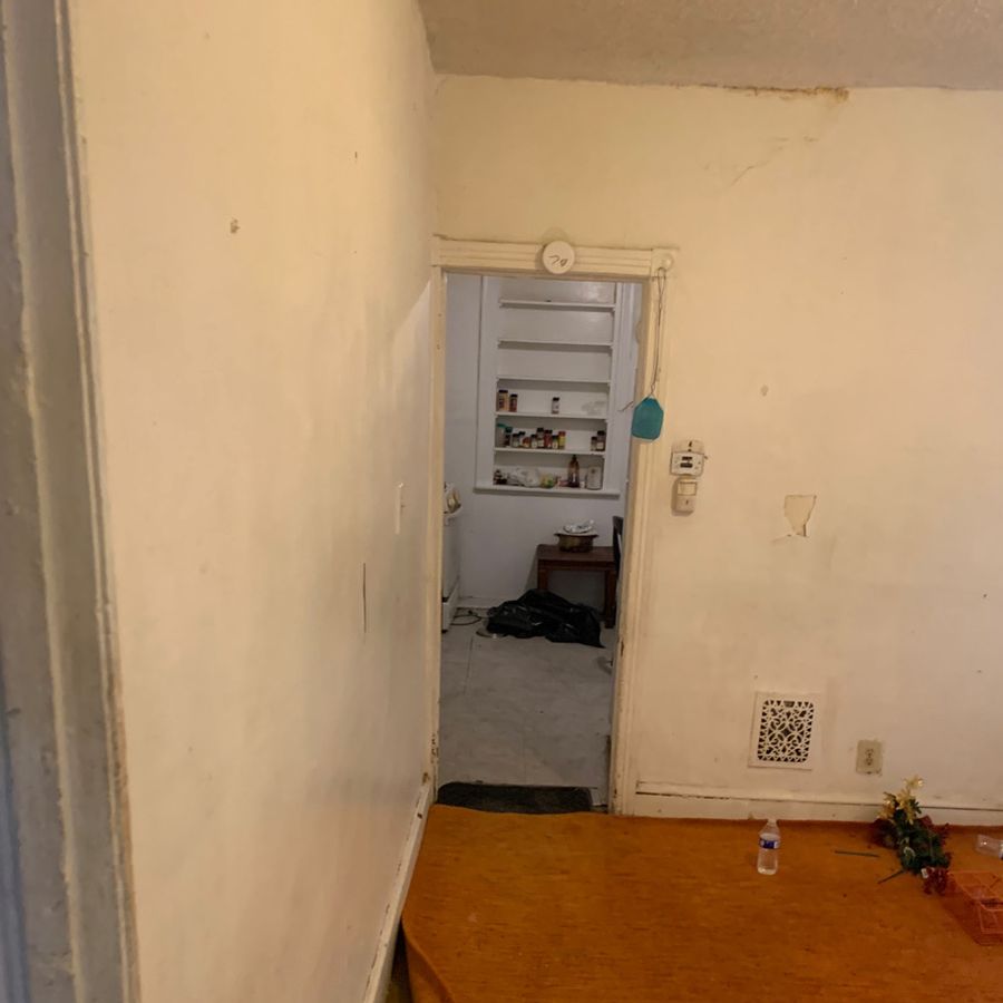 Peach first floor, before